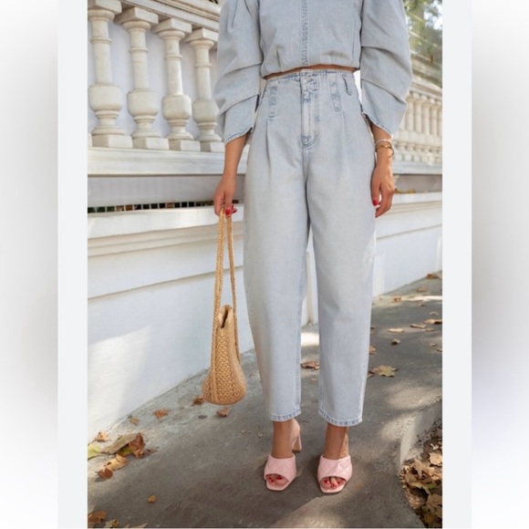 Zara denim top jeans set - Picture 10 of 10